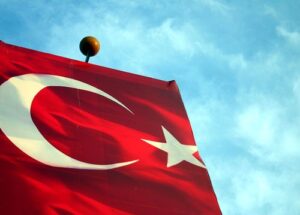 Import z Turcji - flaga